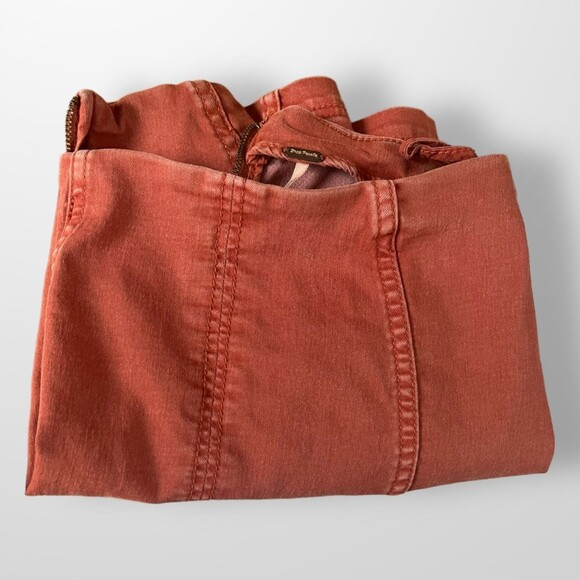 Burnt Orange Free People Skirt Size 2 - Picture 7 of 7